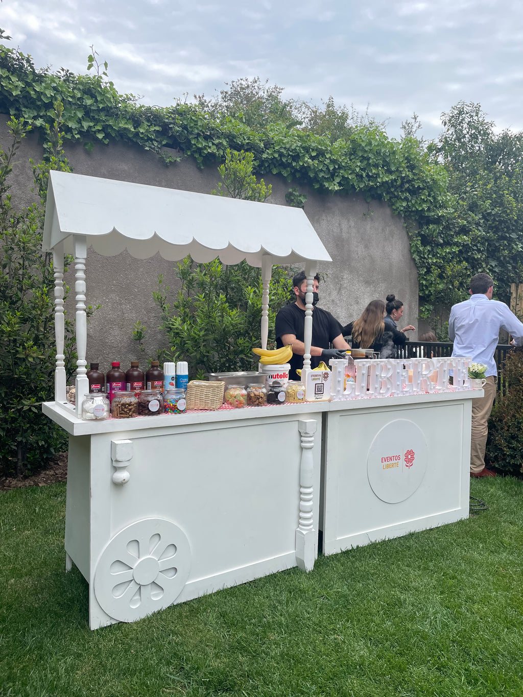 CARRITO DE MINI WAFFLES DOBLES